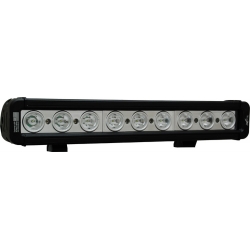 12" XMITTER LOW PROFILE PRIME BLACK NINE 3-WATT LED'S 10 DEGREE NARROW BEAM